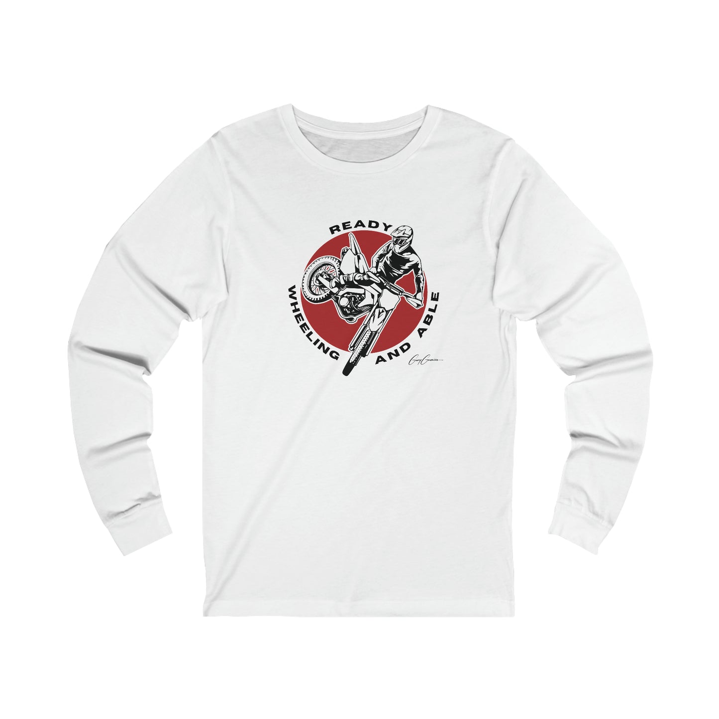 Ready Wheeling Able Motorcross Long Sleeve T-Shirt | Motocross T Shirts