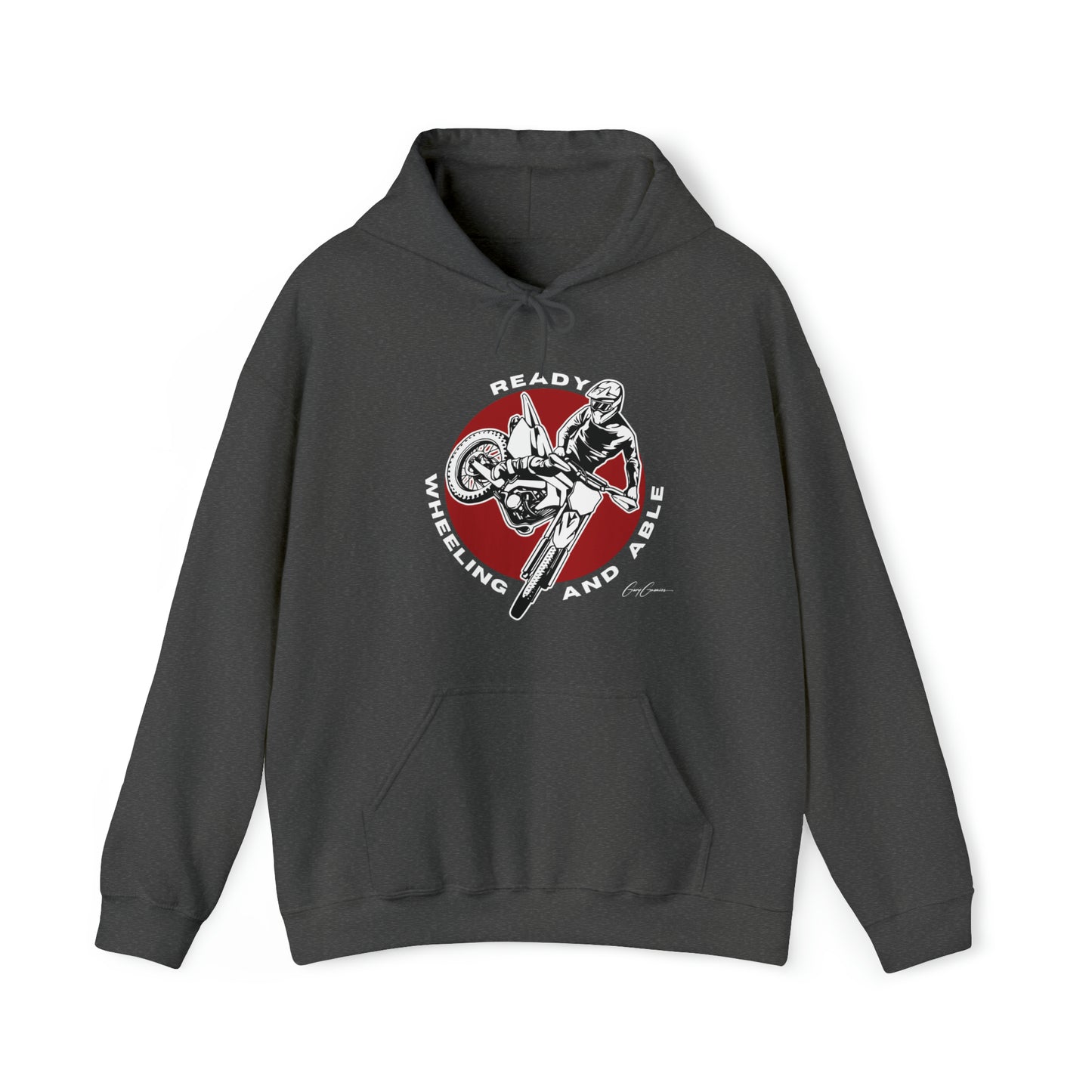 Ready Wheeling Able Motocross Hoodie Sweatshirt,  Dirt Bike Sweatshirts