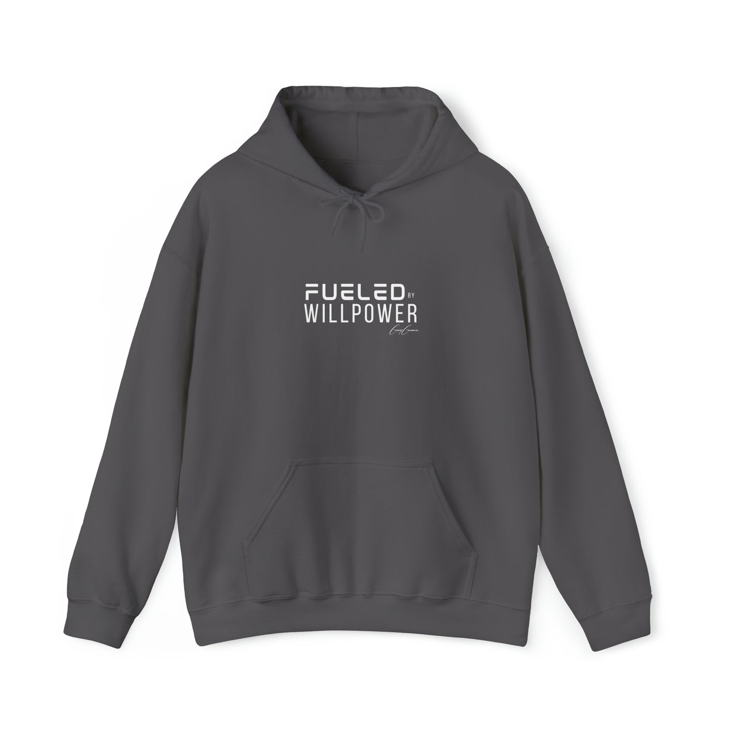 Fueled By Willpower Custom Hoodie Sweatshirt | Motivational Hoodie Sweatshirt