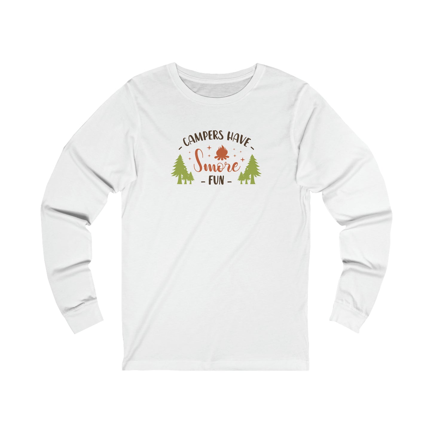 Campers Have Smore Fun Camping Long-Sleeve Tee