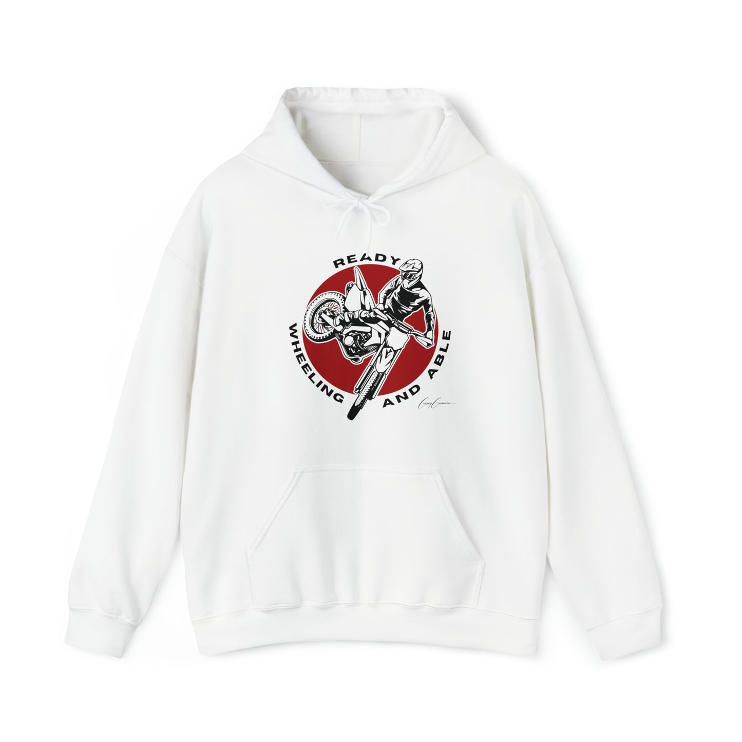 Ready Wheeling Able Motocross Hoodie Sweatshirt,  Dirt Bike Sweatshirts