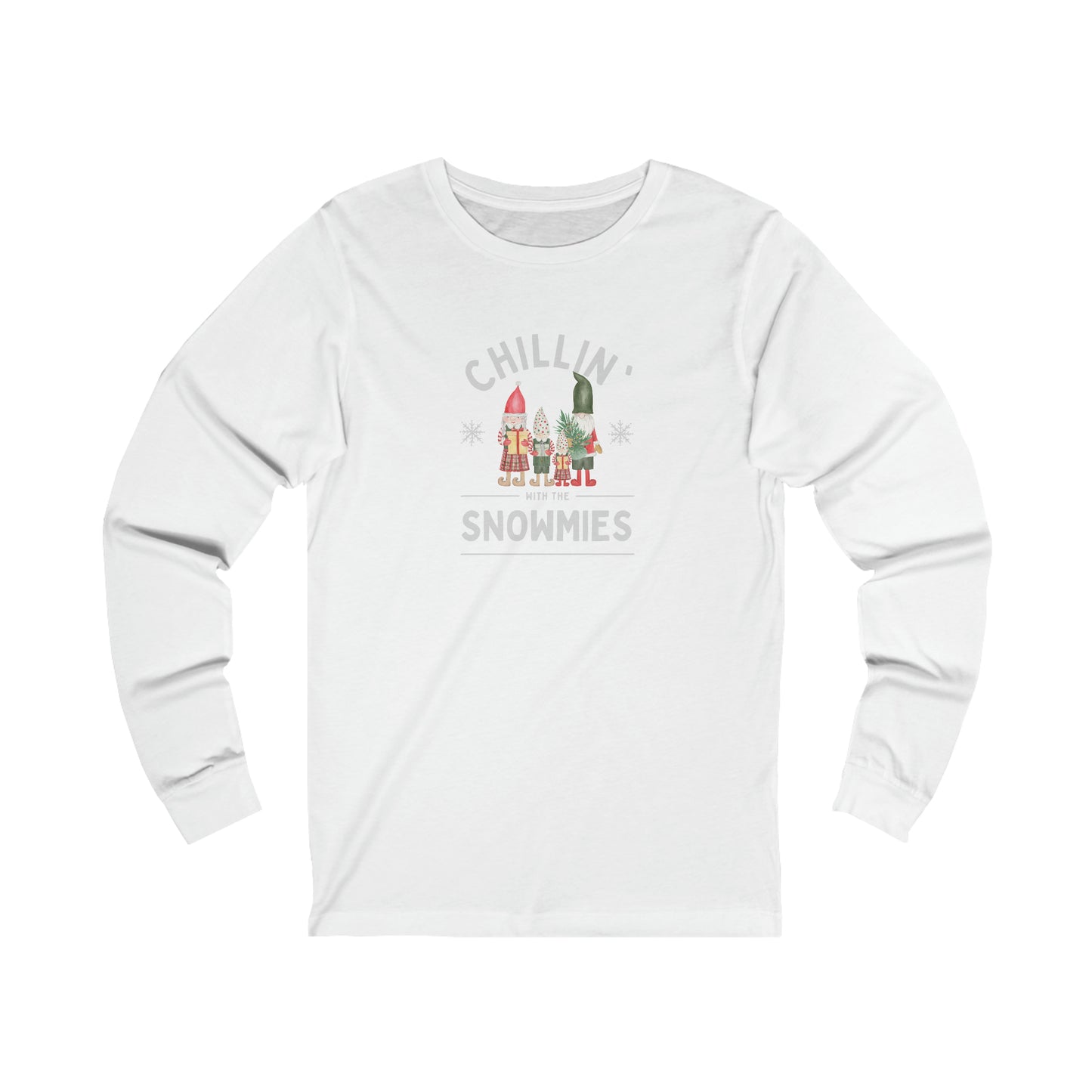 Chillin' With The Snowmies Holiday Long Sleeve Tee