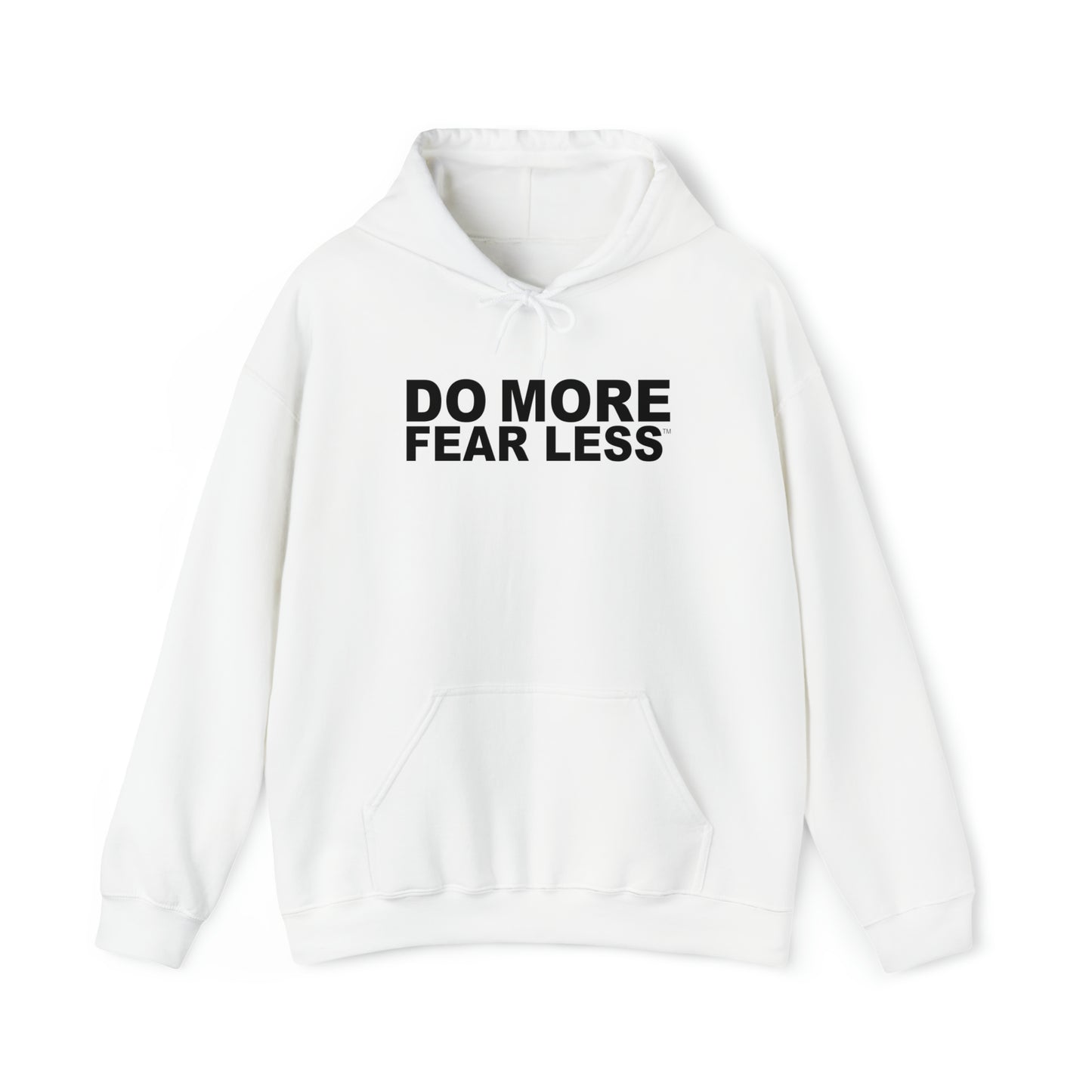 Do More Fear Less Hoodie Sweatshirt | Motivational Hoodie