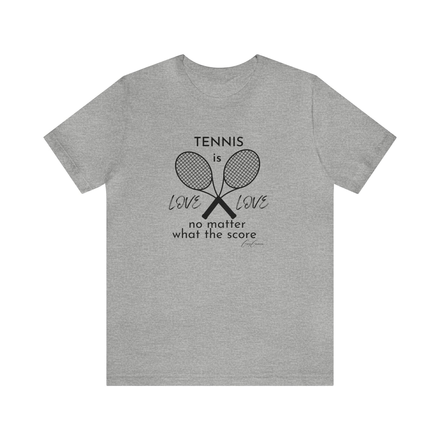 Tennis is Love Love Funny Tennis T-Shirt