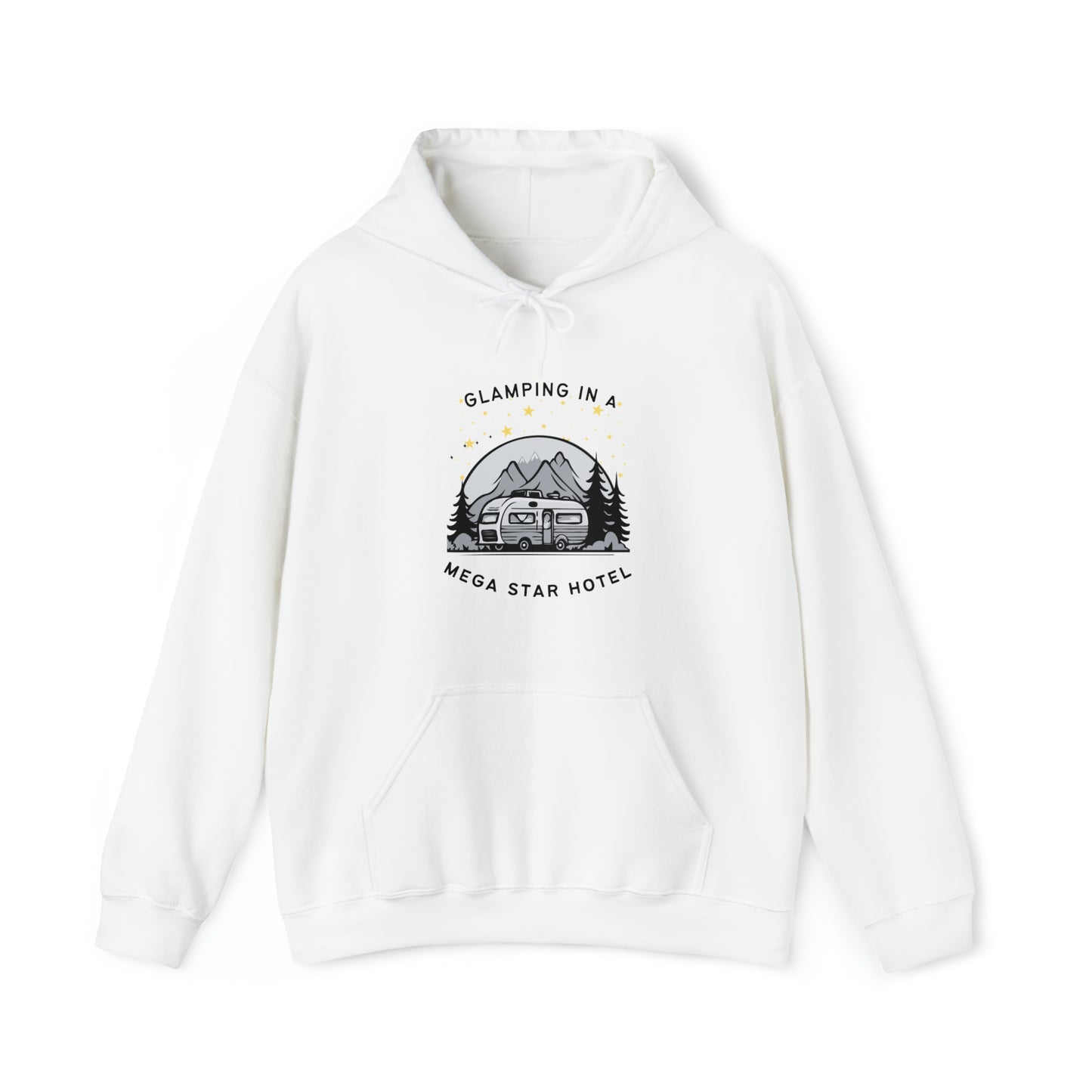 Glamping In A Mega Star Hotel Camping Sweatshirt Hoodie