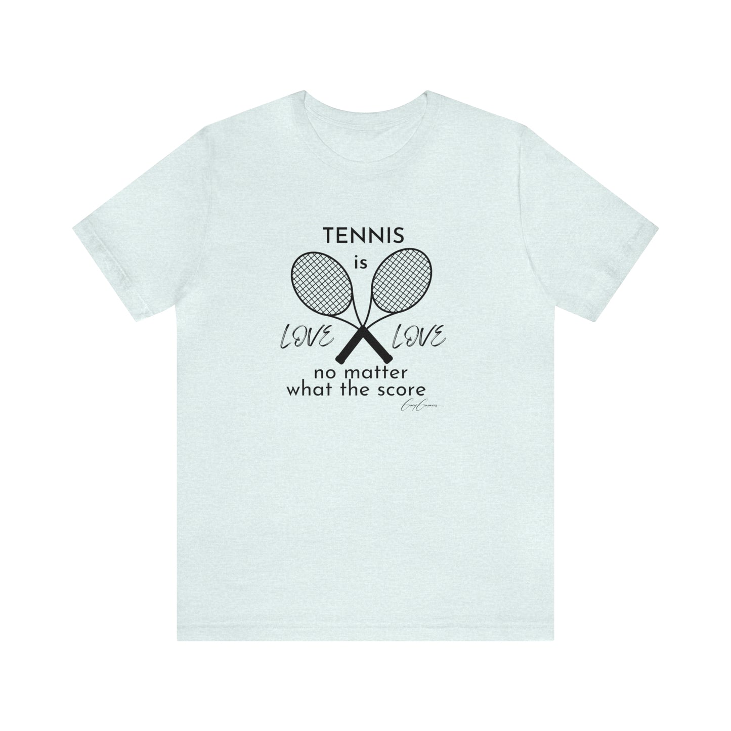 Tennis is Love Love Funny Tennis T-Shirt