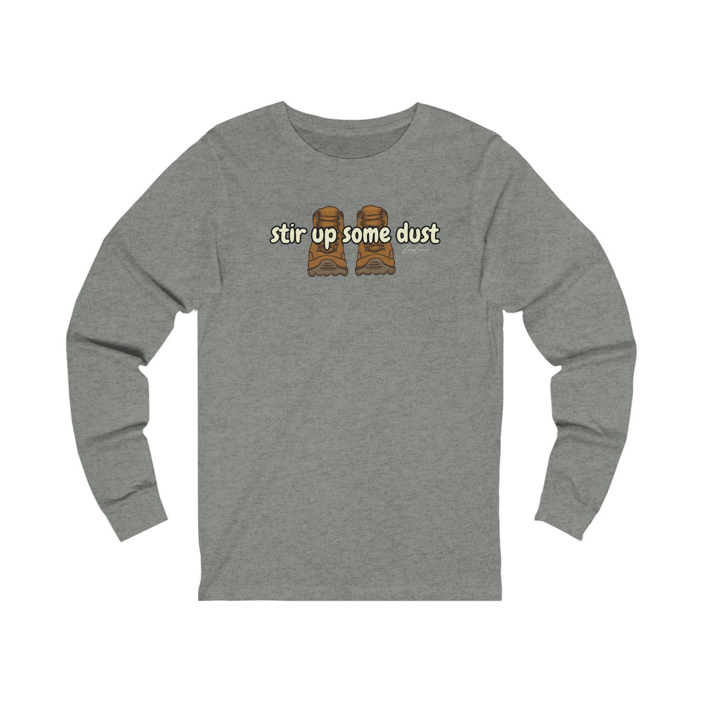 Stir Up Some Dust Hiking Long Sleeve T-Shirt | Weekend T-Shirt