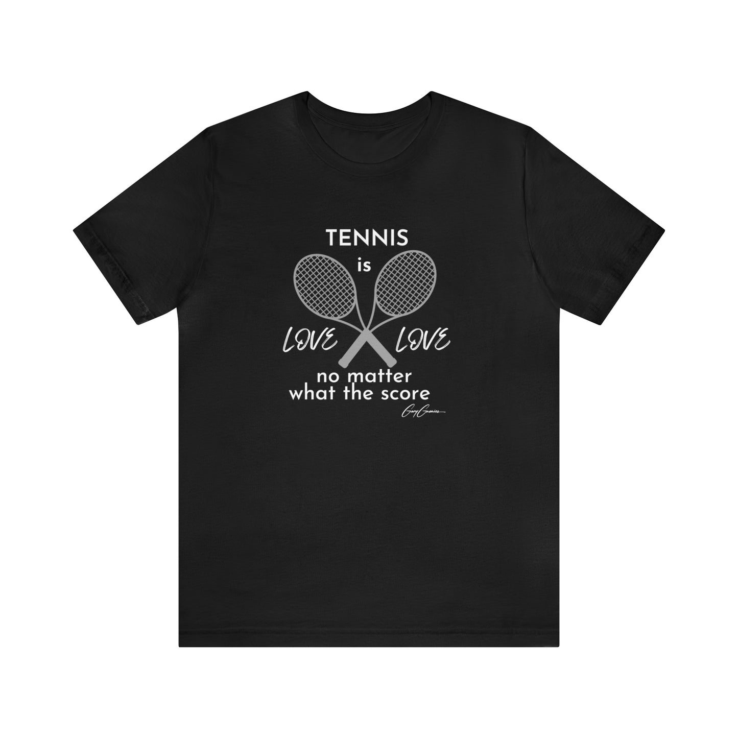 Tennis is Love Love Funny Tennis T-Shirt