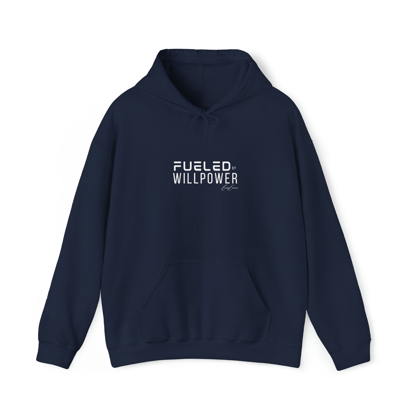 Fueled By Willpower Custom Hoodie Sweatshirt | Motivational Hoodie Sweatshirt