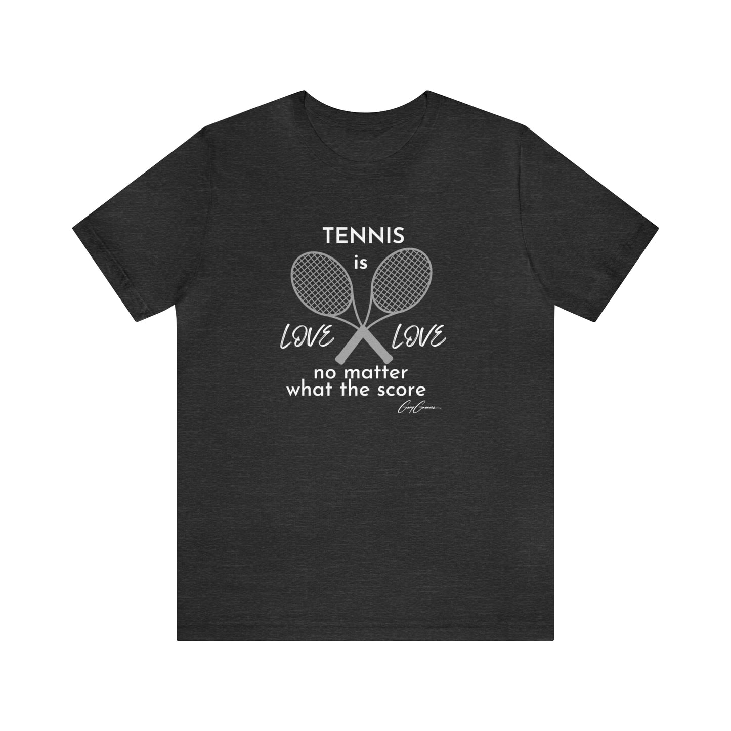 Tennis is Love Love Funny Tennis T-Shirt