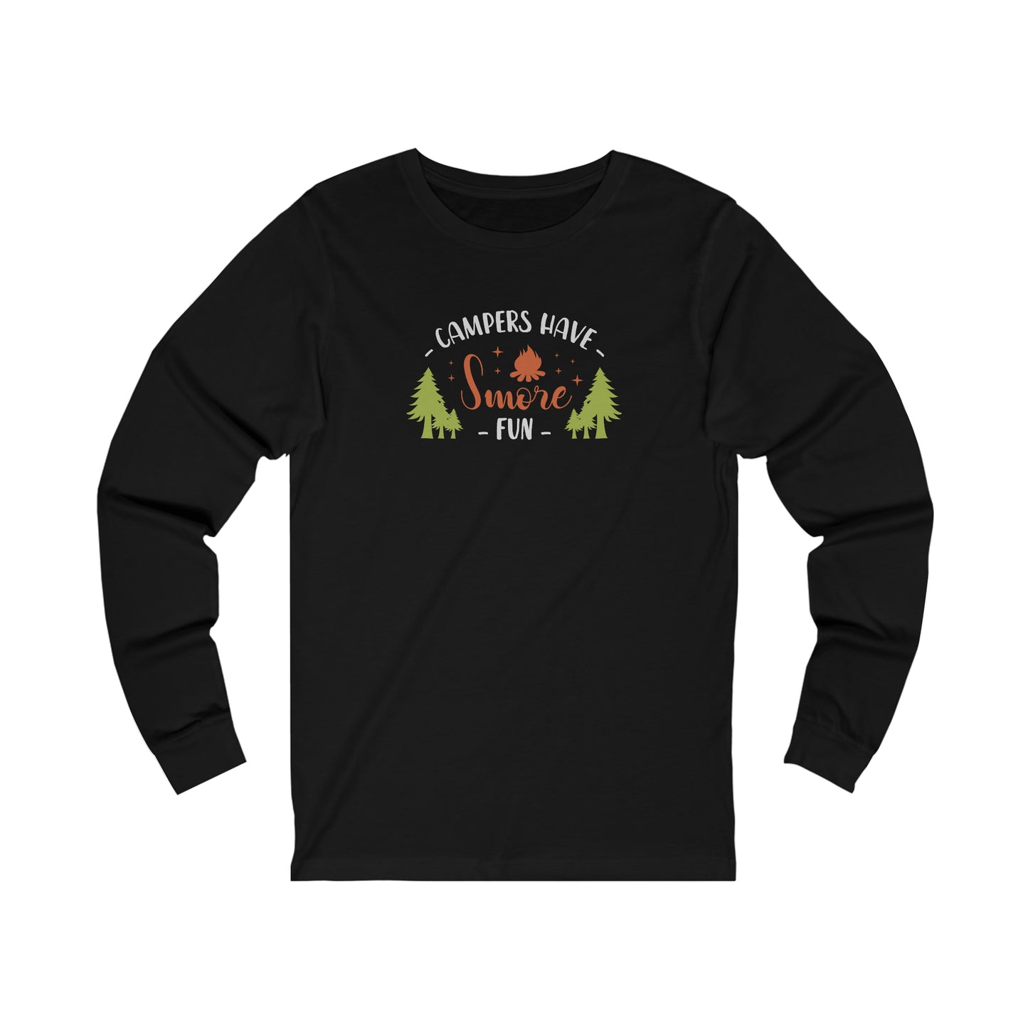 Campers Have Smore Fun Camping Long-Sleeve Tee