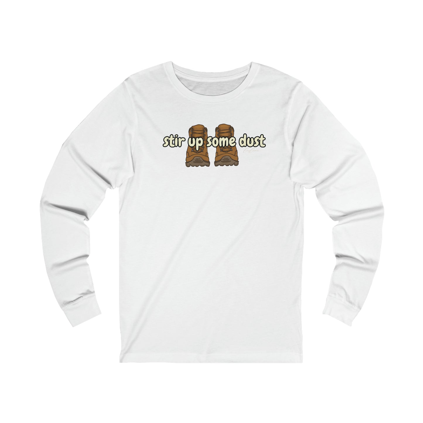 Stir Up Some Dust Hiking Long Sleeve T-Shirt | Weekend T-Shirt