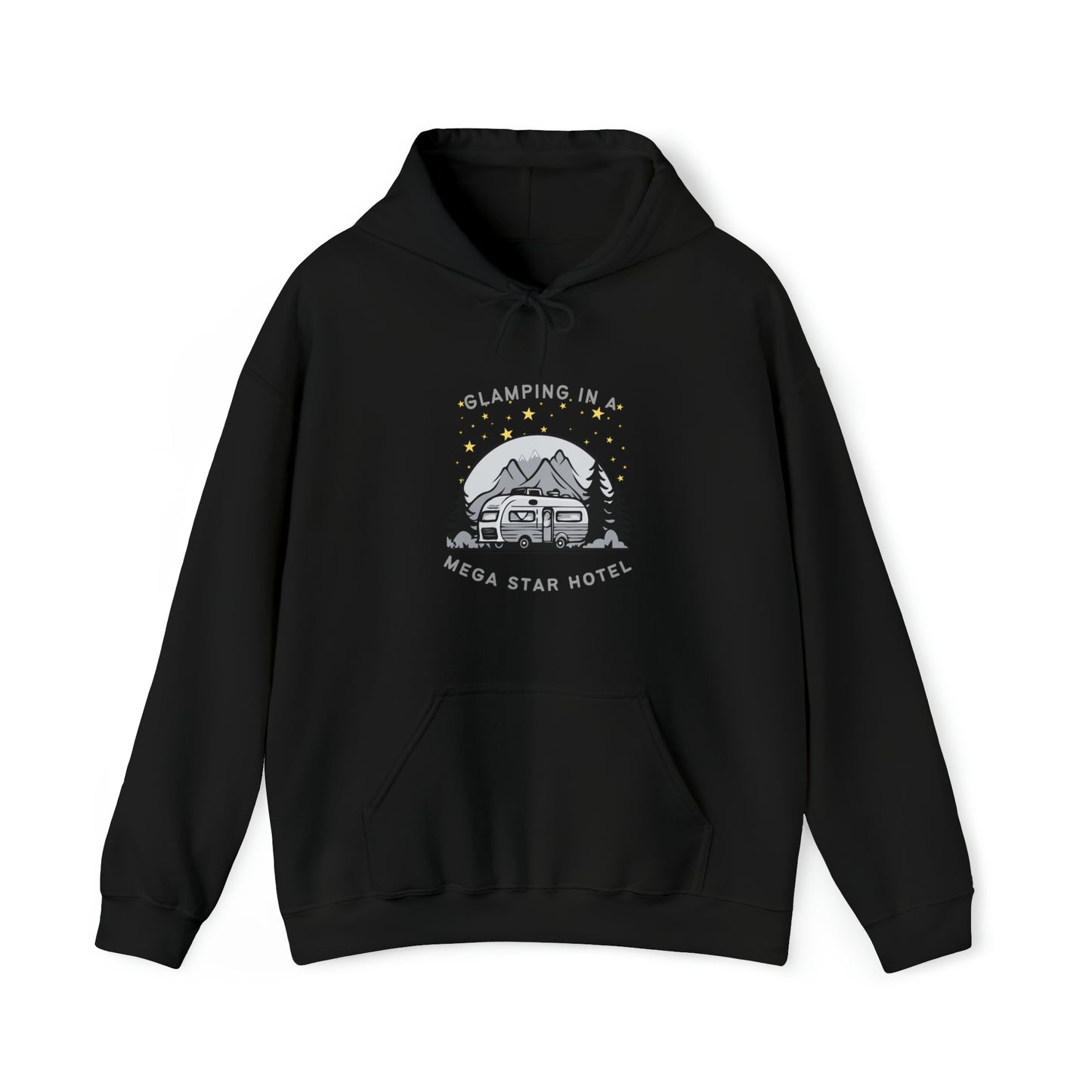 Glamping In A Mega Star Hotel Camping Sweatshirt Hoodie