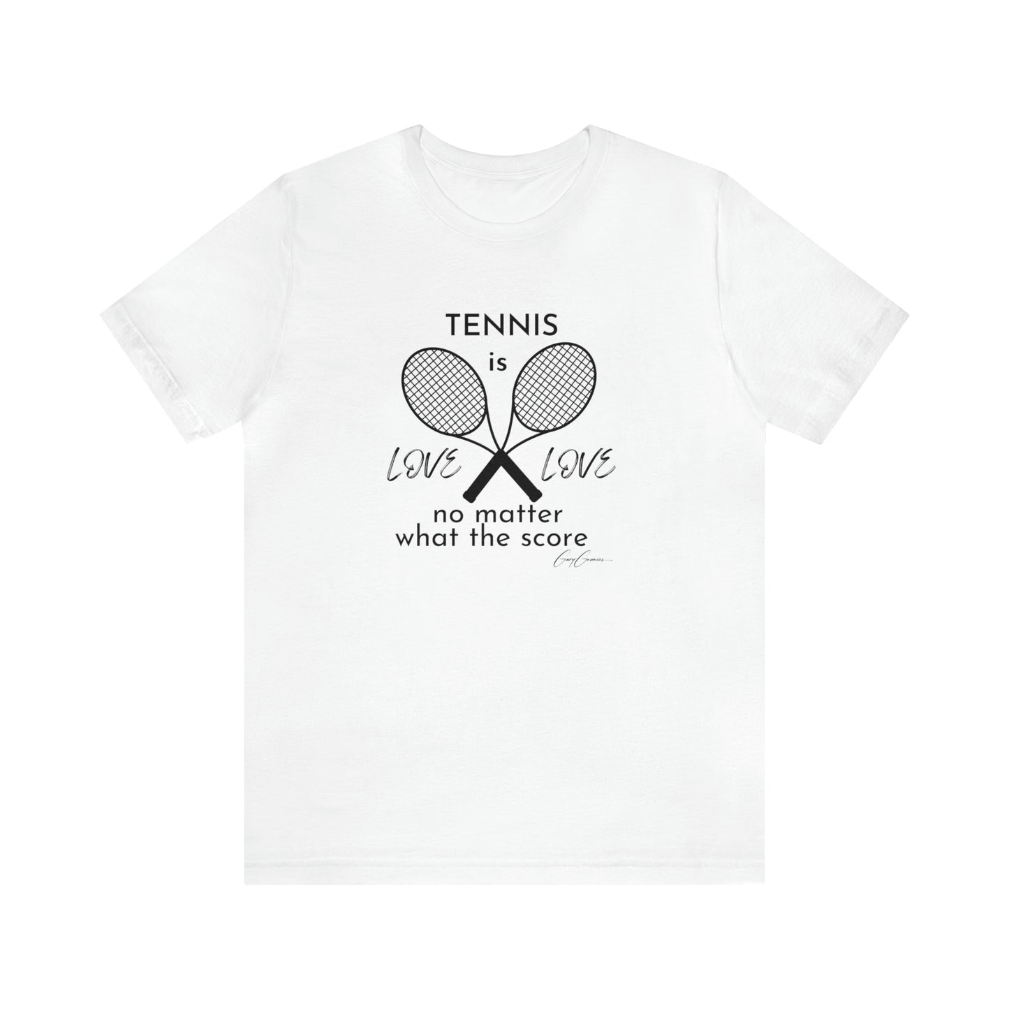 Tennis is Love Love Funny Tennis T-Shirt