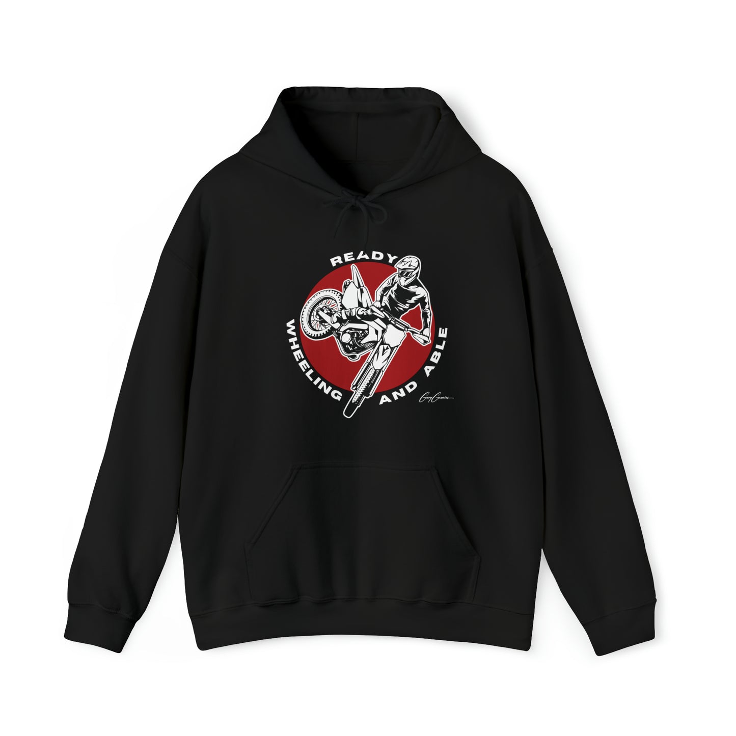 Ready Wheeling Able Motocross Hoodie Sweatshirt,  Dirt Bike Sweatshirts