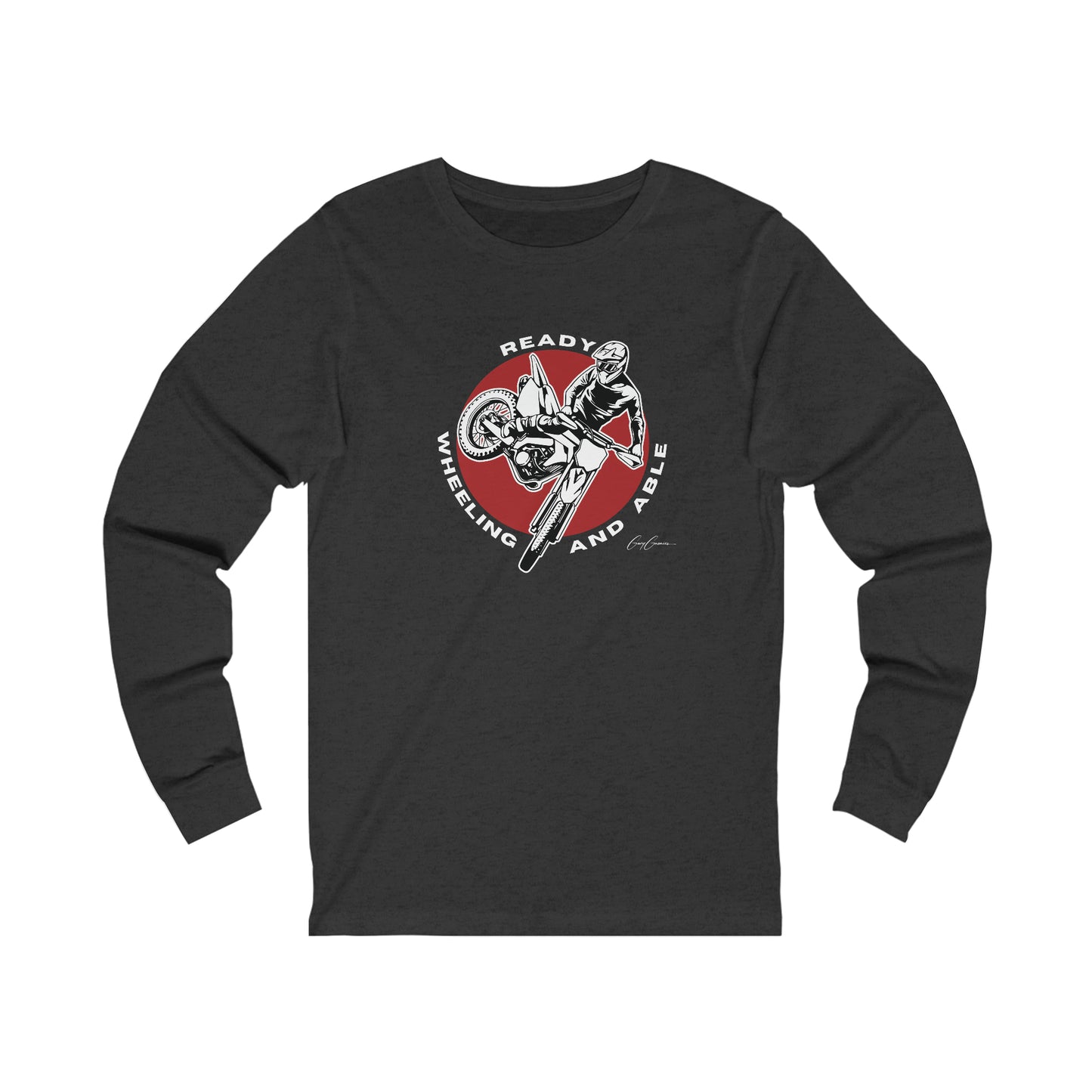 Ready Wheeling Able Motorcross Long Sleeve T-Shirt | Motocross T Shirts