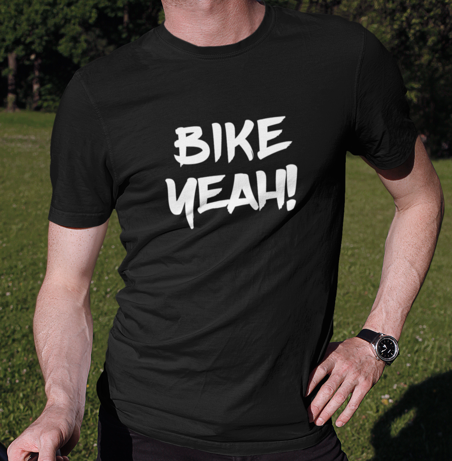 Bike Yeah! Cycling T-Shirt | Motivational Tee Shirts