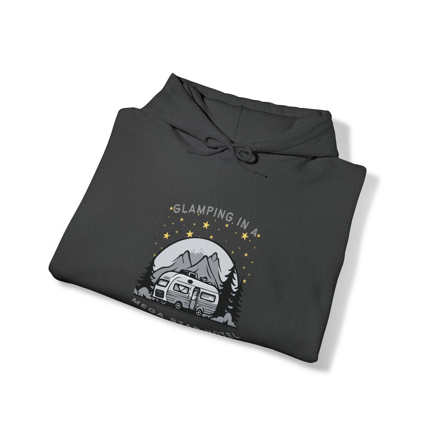 Glamping In A Mega Star Hotel Camping Sweatshirt Hoodie