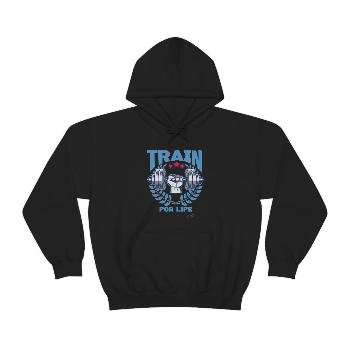 Train for Life Hoodie Sweatshirt | Motivational Sweatshirt Hoodie