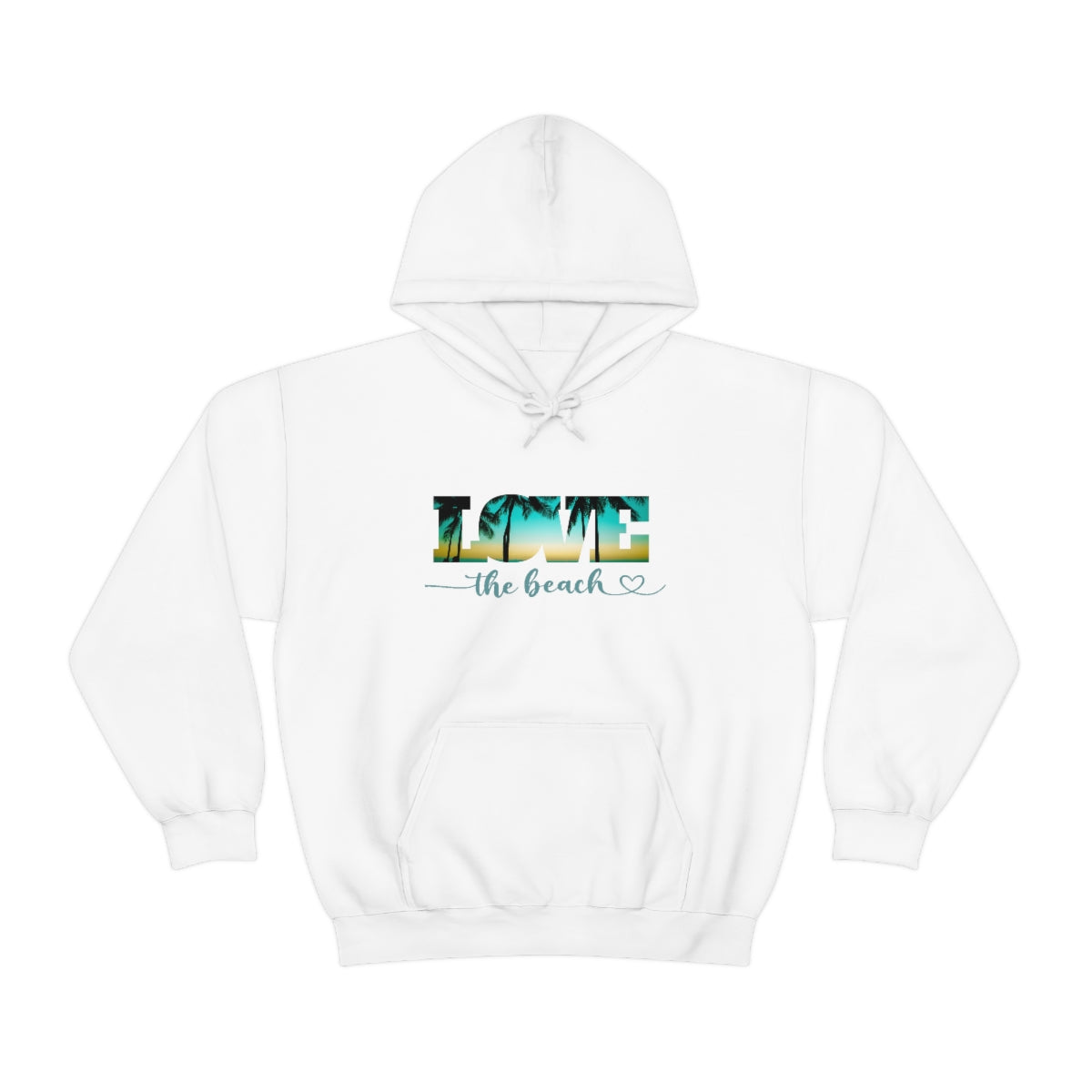 Love The Beach Hoodie Sweatshirt, Trendy Hoodies, Beach T-Shirts