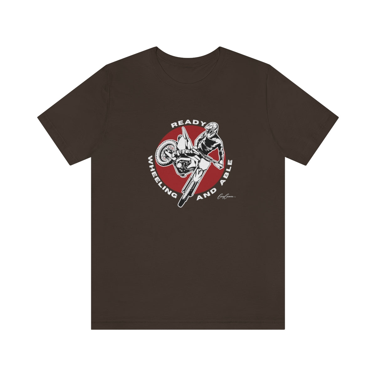 Ready, Wheeling, & Able Motocross Weekend Tee Shirt, Motocross T Shirts, Trendy Shirts