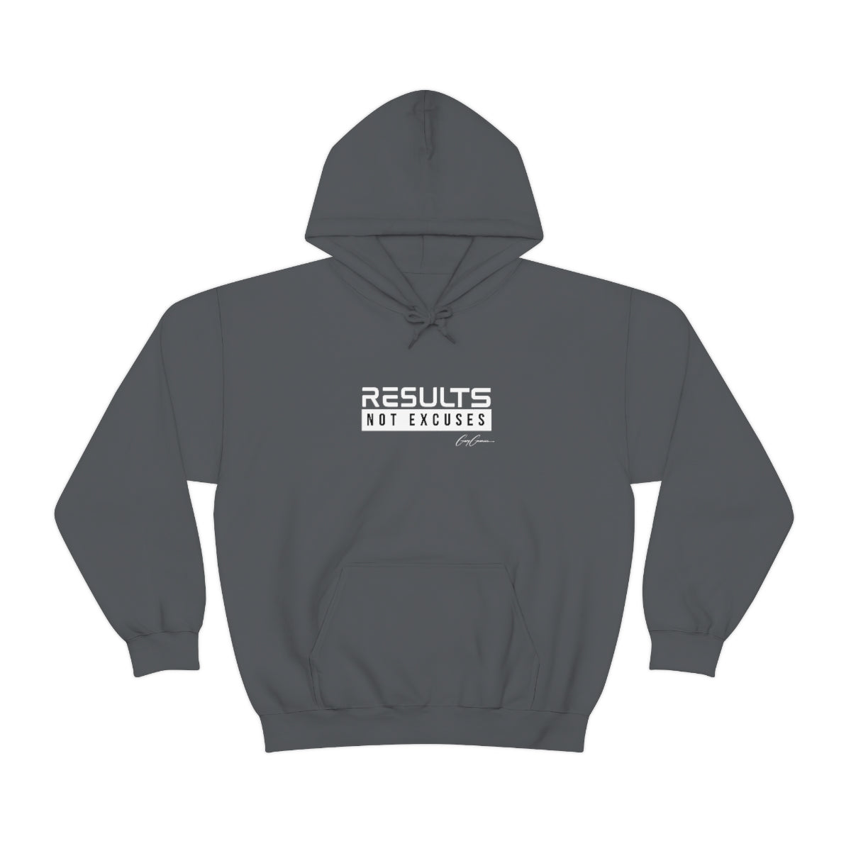 Results Not Excuses Inspirational Hoodie Sweatshirt, Trendy Hoodies, Hoodies With Quotes