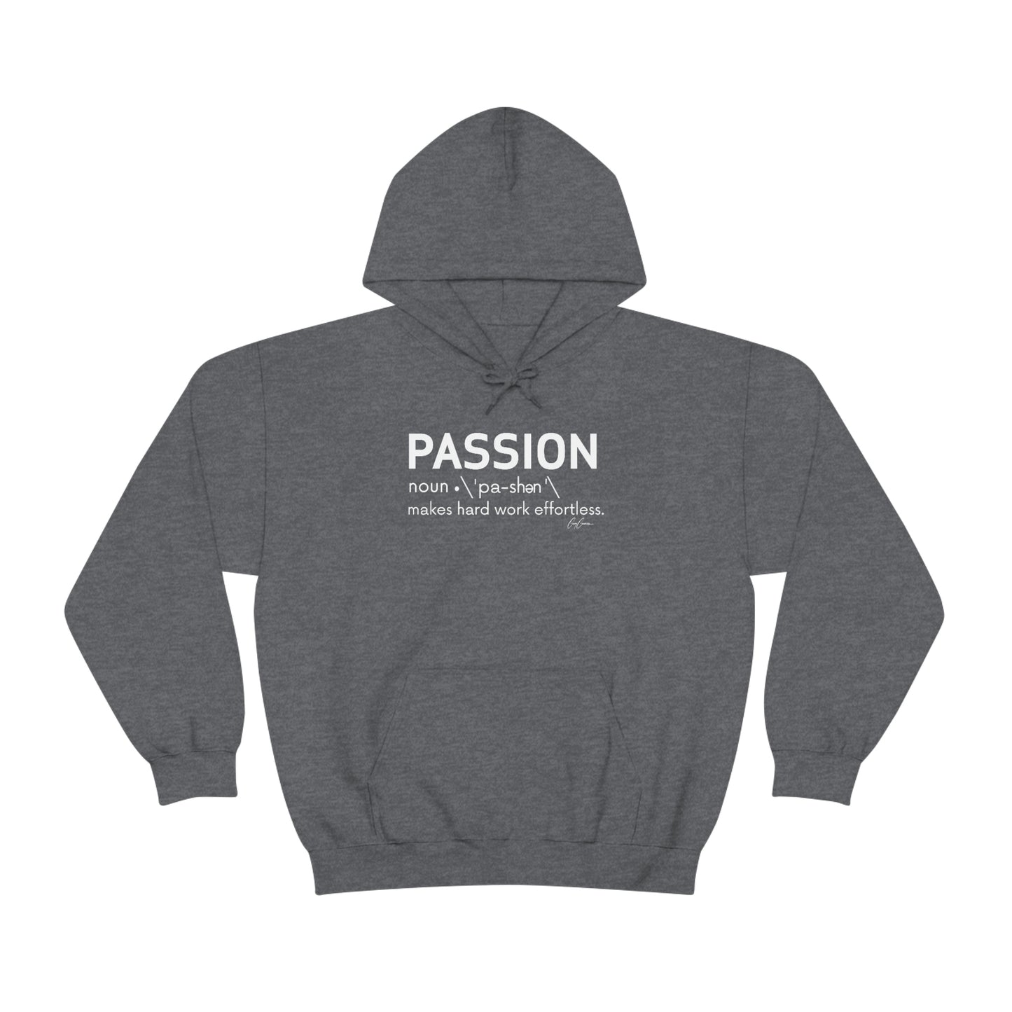 Passion Makes Hard Work Effortless Hoodie Sweatshirt, Trendy Hoodies, Printed Hoodies