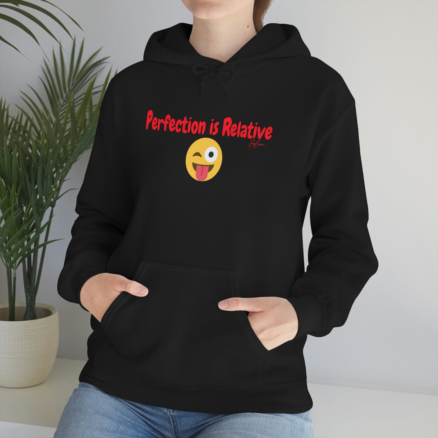 Perfection is Relative Unisex Hoodie Sweatshirt, Trendy Hoodies, Printed Hoodies