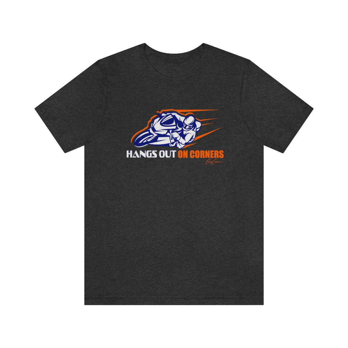 Hangs Out On Corners Motorcycle T Shirt, Custom Tee Shirts