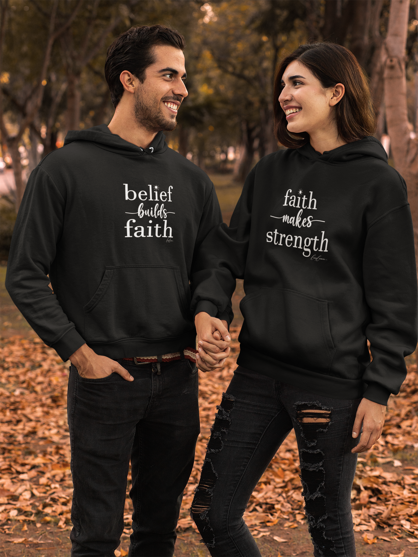 Belief Builds Faith Hoodie Sweatshirt | Faith Hoodies